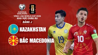 Kazakhstan vs Bắc Macedonia - Vòng loại FIFA World Cup 2026 - Khu vực châu Âu