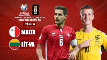 Malta vs Lít-va - Vòng loại FIFA World Cup 2026 - Khu vực châu Âu