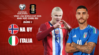 Na Uy vs Italia - Vòng loại FIFA World Cup 2026 - Khu vực châu Âu