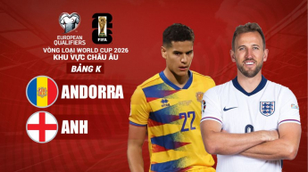 Andorra vs Anh - Vòng loại FIFA World Cup 2026 - Khu vực châu Âu