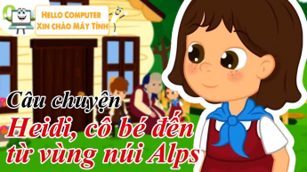 Qbook - Heidi, Cô Bé Đến Từ Vùng Núi